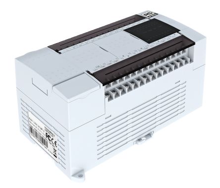 RS PRO Logic Controller for Use with RS PRO PLC Expansion Modules, 24 VdC Supply, Transistor Output, 16-Input, DC Input [0]; 266-5106