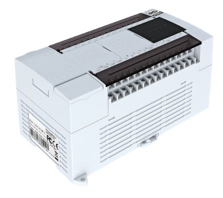 RS PRO Logic Controller for Use with RS PRO PLC Expansion Modules, 24 VdC Supply, Transistor Output, 24-Input, DC Input [0]; 266-5108