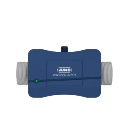 Jumo JUMO flowTRANS US W01 Series Analog Flow Meter for Liquid, 0 l/min Min, 320 L/min Max [406050/000-0025-121-32-58-12/000]; 266-7090