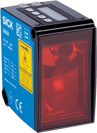 SICK Distance Distance Sensor, Rectangular Sensor, 20000 mm Detection Range [DT50-P2113]; 266-7787