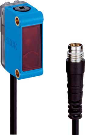 SICK Retroreflective Photoelectric Sensor, Miniature Sensor, 0.08 → 12 m Detection Range [GL6L-F6212]; 266-7862