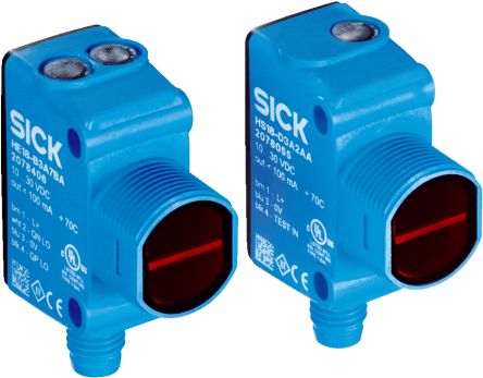 SICK Through Beam Photoelectric Sensor, Barrel Sensor, 0 → 25 m Detection Range [HSE18-P3A2BB]; 266-8148