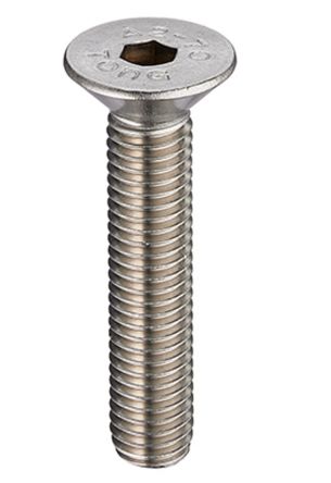 RS PRO Stainless Steel Hex Socket Countersunk Screw, ISO 10642, M5 x 30mm [0]; 266-8417