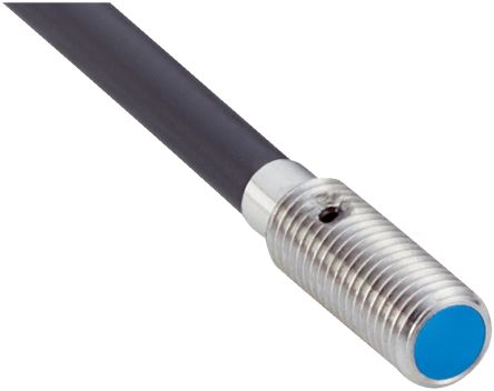 SICK Inductive Threaded Barrel Proximity Sensor, M4, 1 mm Detection, NPN NO, 10 → 30 V dc [IMM04-01BNSVU2K]; 266-8581