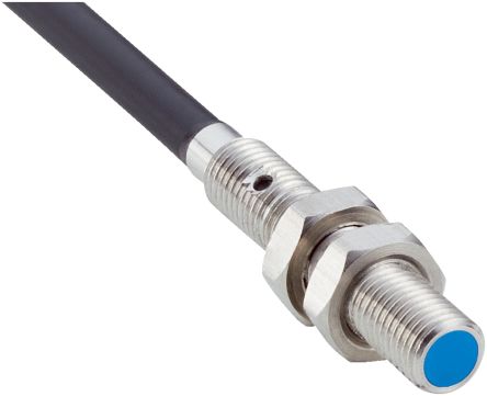 SICK Inductive Threaded Barrel Proximity Sensor, M4, 1 mm Detection, PNP NO, 10 → 30 V dc [IMM04-01BPSVU2S]; 266-8584
