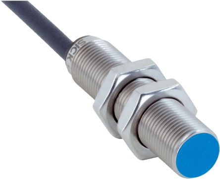 SICK Inductive Threaded Barrel Proximity Sensor, M12, 4 mm Detection, PNP NO, 10 → 30 V dc [IMS12-04BPSNU2S]; 266-8599