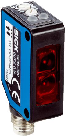 SICK Retroreflective Photoelectric Sensor, Rectangular Sensor, 0.01 → 3 m Detection Range [WL100-2N3429]; 266-9232
