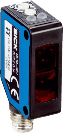 SICK Retroreflective Photoelectric Sensor, Rectangular Sensor, 0.01 → 7.2 m Detection Range [WL100-2N4439]; 266-9234