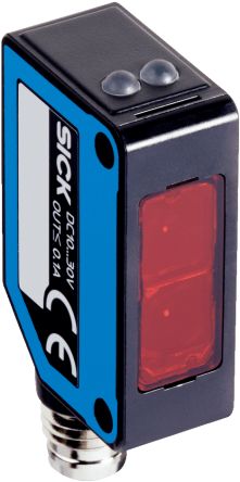 SICK Retroreflective Photoelectric Sensor, Rectangular Sensor, 6.3 m Detection Range [WL100-2P4330S14]; 266-9250