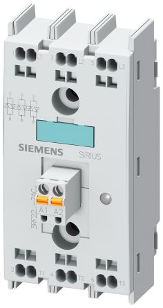Siemens 3RF2 Series Solid State Relay, 30 A Load, Chassis Mount, 600 V Load, 660 V Control [3RF2230-2AC45]; 266-9450