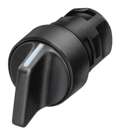 Siemens Toggle Switch, Front Mount, Latching, Screw Terminal [3SB2000-2EB01]; 266-9547