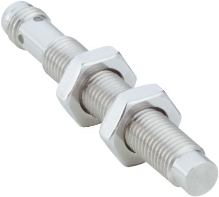 SICK Inductive Threaded Barrel Proximity Sensor, M8, 6 mm Detection, PNP NO, 10 → 30 V dc [IM08-06NPS-VT1]; 266-9637