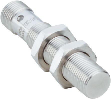 SICK Inductive Threaded Barrel Proximity Sensor, M12, 6 mm Detection, PNP NC, 10 → 30 V dc [IM12-06BPO-NC1]; 266-9696