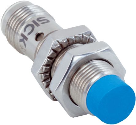 SICK Inductive Threaded Barrel Proximity Sensor, M12, 8 mm Detection, PNP NO+NC, 10 → 30 V dc [IMB12-08NPPVC0K]; 266-9779