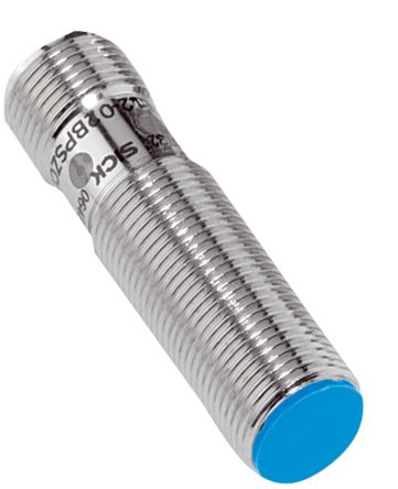 SICK Inductive Threaded Barrel Proximity Sensor, M12, 4 mm Detection, PNP NO, 10 → 30 V dc [IME12-04BPSZC0KS41]; 266-9828