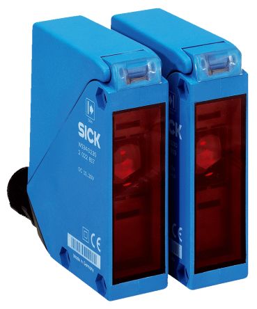 SICK Through Beam Photoelectric Sensor, Rectangular Sensor, 0 → 60 m Detection Range [WS/WE34-V240]; 266-9861
