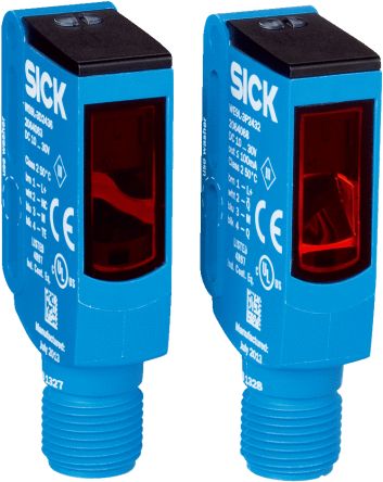 SICK Through Beam Photoelectric Sensor, Rectangular Sensor, 60 m Detection Range IO-LINK [WSE9LC-3P3436A00]; 266-9893