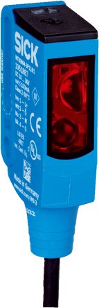 SICK Background Suppression Photoelectric Sensor, Rectangular Sensor, 20 → 350 mm Detection Range [WTB9M4-3P3411S14]; 267-0107