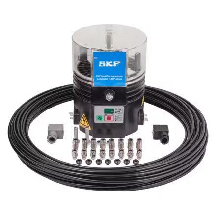 SKF R 1/4 Multipoint Automatic Lubricator, Automatic Drain [TLMP 1008/24DC]; 267-0238