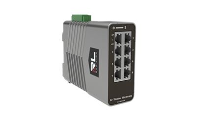 N-Tron Managed 8 Port Industrial Ethernet Switch [NT-5008-000-0000]; 267-0547