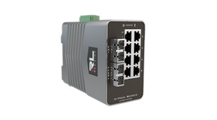 N-Tron Managed 10 Port Industrial Ethernet Switch [NT-5010-FX2-SC40]; 267-0573