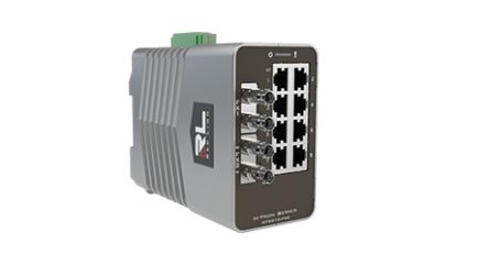 N-Tron Managed 10 Port Industrial Ethernet Switch [NT-5010-FX2-ST40]; 267-0577