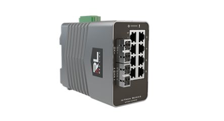 N-Tron Managed 10 Port Industrial Ethernet Switch [NT-5010-GX2-SC10]; 267-0580