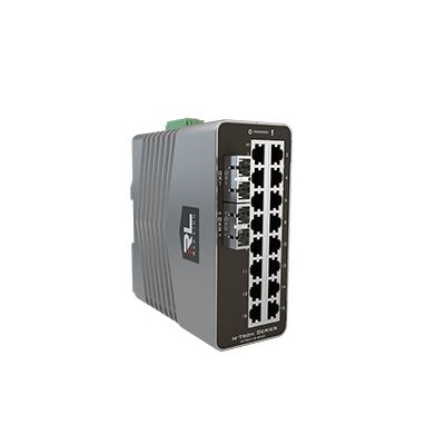 N-Tron Managed 18 Port Industrial Ethernet Switch [NT-5018-GX2-SC00]; 267-0592