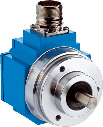 SICK SRS/SRM50 Series Absolute Encoder, 1024ppr ppr, Binary Signal, Solid Type, 10mm Shaft [SRM50-HWA0-K22 / 1037096]; 267-2074
