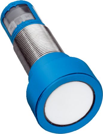 SICK Ultrasonic Threaded Barrel Proximity Sensor, M30, 3.4 m Detection, NPN NC, 9 → 30 V dc [UM30-214115]; 267-2142