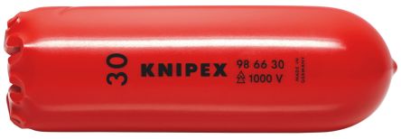 Knipex 100mm Red Cable Cover in Plastic, 30mm Inside dia. [98 66 30]; 267-3331