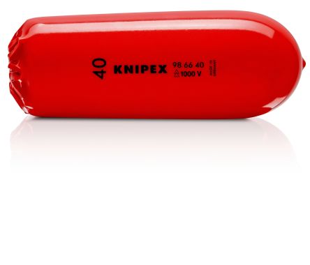 Knipex 135mm Red Cable Cover in Plastic, 40mm Inside dia. [98 66 40]; 267-3332