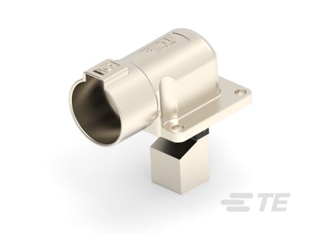 TE Connectivity PowerTube 1400 Series Right Angle Panel PCB Connector, 1 Contact(s), 47 mm Pitch, 1 Row(s), Shrouded [4-2399609-1]; 267-4053