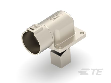 TE Connectivity PowerTube 1400 Series Right Angle Panel PCB Connector, 1 Contact(s), 47 mm Pitch, 1 Row(s), Shrouded [4-2399609-2]; 267-4055