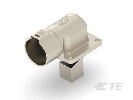 TE Connectivity PowerTube 1400 Series Right Angle Panel PCB Connector, 1 Contact(s), 47 mm Pitch, 1 Row(s), Shrouded [4-2399609-3]; 267-4057