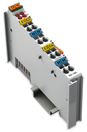 WAGO 750 Series Analog Input Module for Use with 750 Series, Analogue, Digital [750-455]; 267-4149