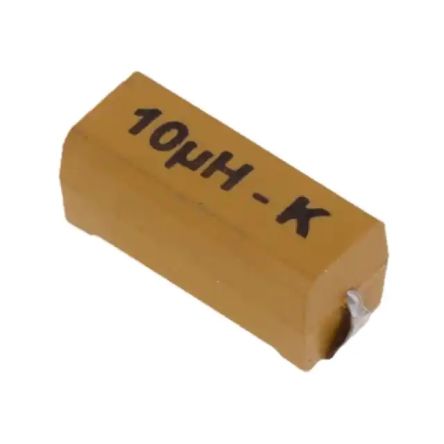 TE Connectivity, Sigma 3615, Taped & Reeled Unshielded Wire-wound SMD Inductor with a Iron Core, 10 μH 10% 620mA Idc [1624097-1]; 267-4920