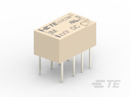 TE Connectivity Surface Mount Signal Relay, 12V dc Coil, 0.4A Switching Current, DPDT [2-1462039-8]; 267-4929