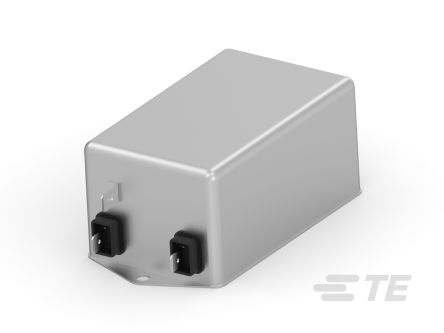 TE Connectivity, Corcom HT 10A 250 V 50/60Hz, Flange Mount RFI Filter, Fast-On, Single Phase [6609053-9]; 267-4954