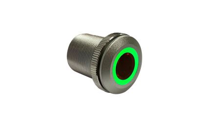 Lascar Contactless Switch Series Infrared Proximity Switch, Panel Mount, 22 → 23mm Cutout, Red/Green LED, 9.6 → [CTL-SW-MO]; 267-5152
