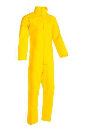 Sioen Uk Yellow Coverall, EN 343:2019, EN 14605:2005, EN ISO 13688:2013, 3XL [4964A2FC1-Y58-3XL]; 267-5477
