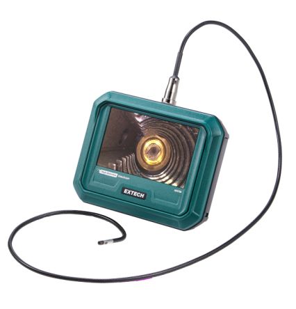 Extech HDV720 4.9mm probe Videoscope Kit, 1m Probe Length, 1280 x 720pixels Resolution [HDV720]; 267-5494