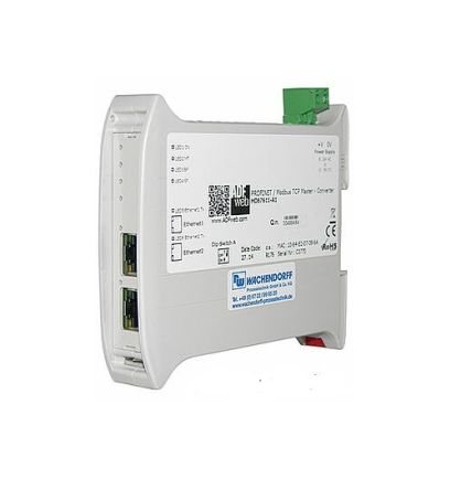 Wachendorff HD67xxx Series Gateway Server for Use with PROFINET and Modbus TCP, Digital, Digital [HD67611-A1]; 267-5601