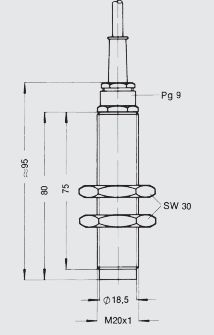 WIKA IP65 SPDT Through Hole Magnetic Reed Switch, 1A 230V [48770069]; 267-6372