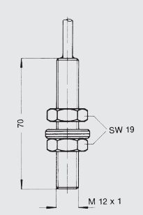 WIKA IP54 SPDT Through Hole Magnetic Reed Switch, 500mA 230V [48792129]; 267-6374