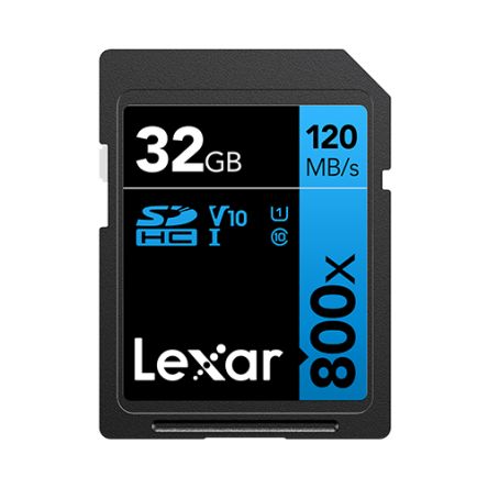 Lexar 32 GB Industrial SDHC SD Card, UHS-I [LSD0800032G-BNNNG]; 267-6424