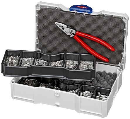 Knipex Crimp Assortment Kit Crimp Crimp terminal Kit [97 90 05]; 267-7621