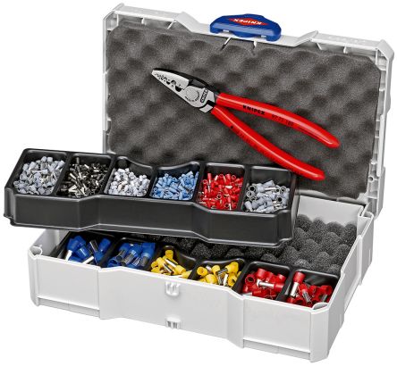 Knipex Crimp Assortment Kit Crimp Crimp terminal Kit [97 90 06]; 267-7622