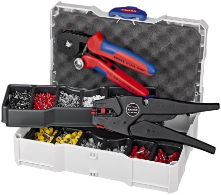 Knipex Crimp Assortment Kit Crimp Crimp terminal Kit [97 90 10]; 267-7625
