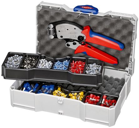Knipex Crimp Assortment Kit Crimp Crimp terminal Kit [97 90 13]; 267-7626